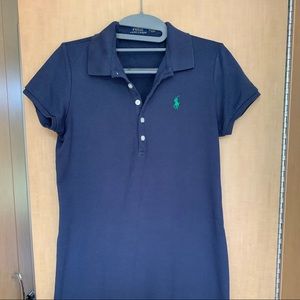 Ralph Lauren Navy Polo Dress Size M